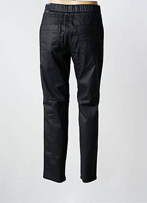 Pantalon slim talie elastică mărime normală negru TONI femeie