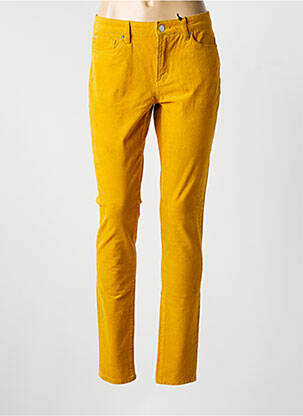 Pantalon slim galben S.OLIVER femeie