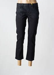 Pantalon trei sferturi elasticitate mărime normală negru STREET ONE femme