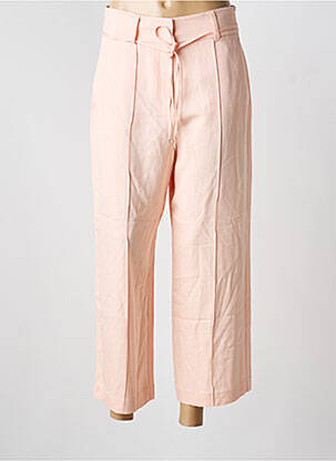 Pantalon 7/8 țesătură poplin mărime normală roz S.OLIVER femeie