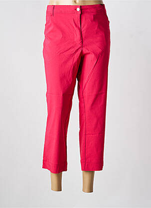 Pantalon trei sferturi roz JULIE GUERLANDE femeie