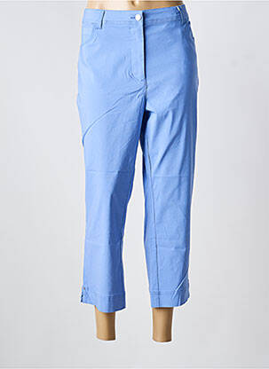 Pantalon trei sferturi albastru DIANE LAURY femeie