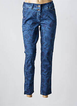 Pantalon 7/8 elasticitate mărime normală albastru CECIL femeie
