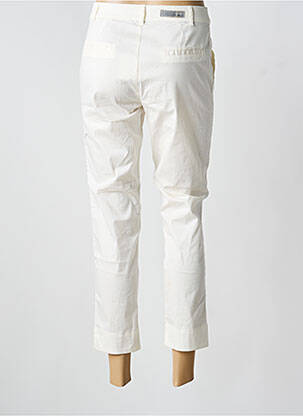 Pantalon 7/8 țesătură poplin mărime normală alb LA FIANCEE DU MEKONG femeie