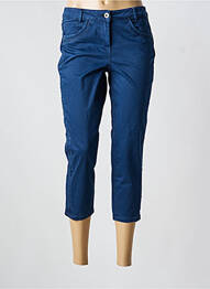 Pantalon trei sferturi elasticitate mărime normală albastru CECIL femme