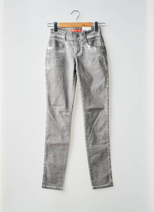 Pantalon slim gri STREET ONE femeie