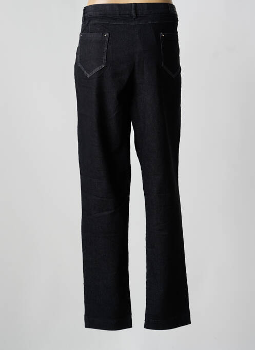 Blugi cu croială dreaptă negru CHRISTINE LAURE femeie