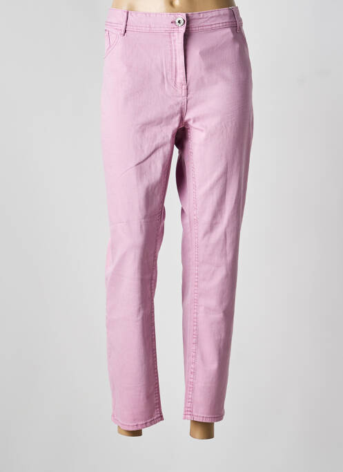 Pantalon drept roz CECIL femeie