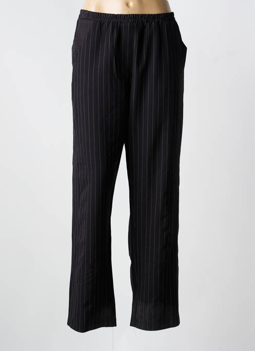 Pantalon drept negru FRANCK ANNA femeie