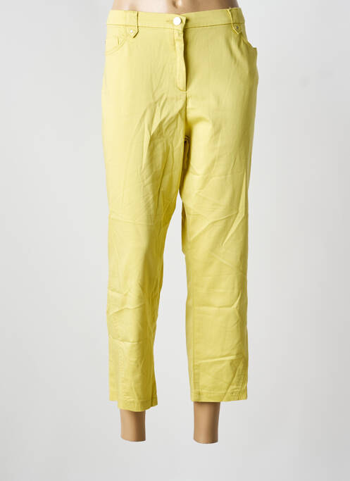 Pantalon trei sferturi verde CHRISTINE LAURE femeie