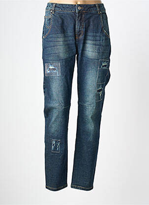 Blugi cu croială slim albastru HEINE femeie