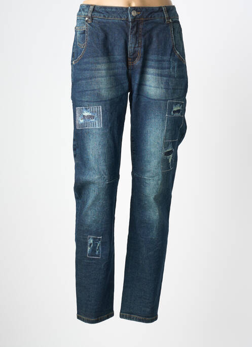 Blugi cu croială slim albastru HEINE femeie