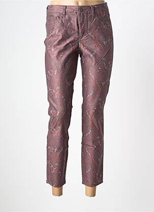 Pantalon 7/8 elasticitate mărime normală violet HEINE femeie