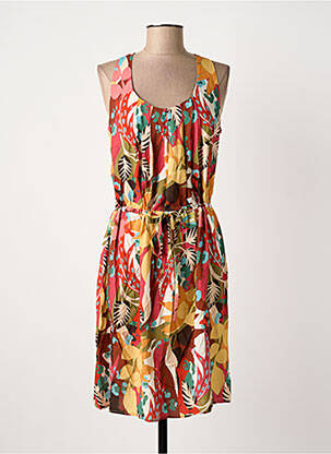 Rochie midi roșu C'EST BEAU LA VIE femeie