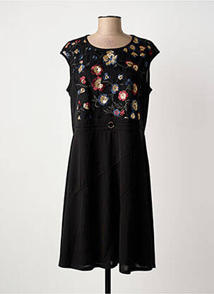 Rochie midi negru CHRISTINE LAURE femeie