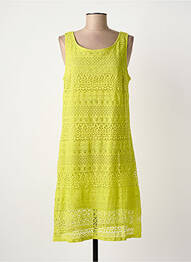 Rochie midi fără mâneci fără mâneci verde AGATHE & LOUISE femeie