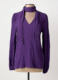Tricou mâneci lungi mâneci lungi violet B.YOUNG femeie