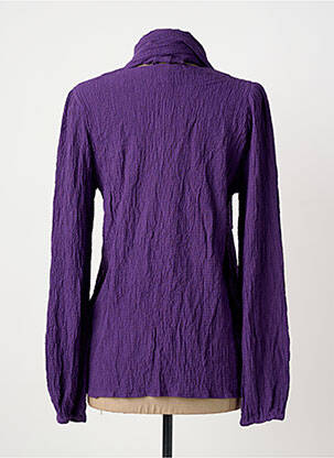 Tricou mâneci lungi mâneci lungi violet B.YOUNG femeie