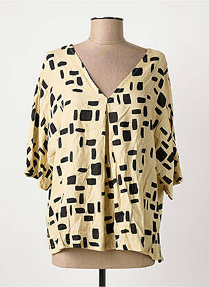 Bluză bej POISSONS BLANCS femeie