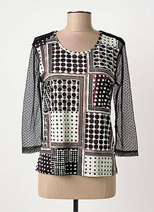 Tricou negru CHRISTINE LAURE femeie