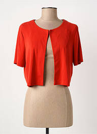 Bolero guler rotund roșu CHRISTINE LAURE femme