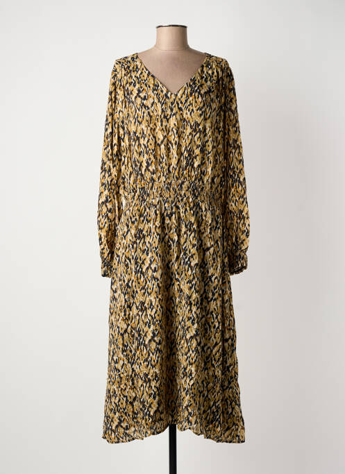 Rochie lungă negru C'EST BEAU LA VIE femeie