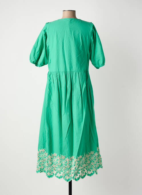 Rochie lungă verde CULTURE femeie