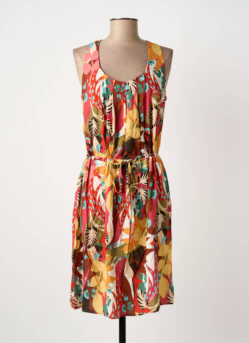 Rochie midi roșu C'EST BEAU LA VIE femeie