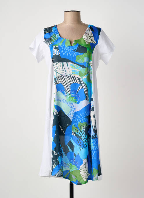 Rochie midi alb POISSONS BLANCS femeie