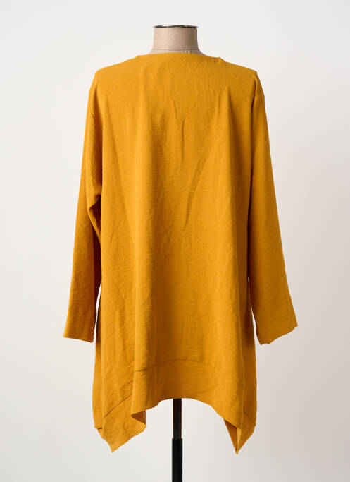 Tunică mâneci lungi galben FRANCK ANNA femeie