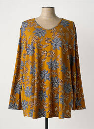 Tricou mâneci lungi mâneci lungi galben CISO femme