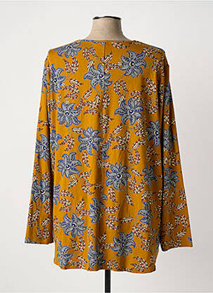 Tricou mâneci lungi mâneci lungi galben CISO femeie