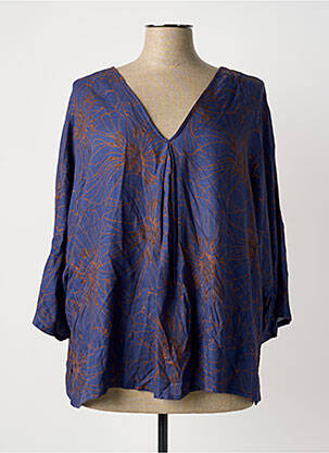 Bluză albastru POISSONS BLANCS femeie