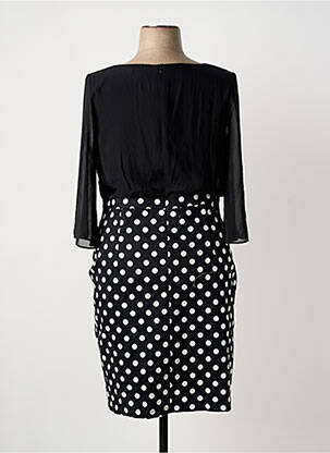 Rochie midi mâneci 3/4 mâneci 3/4 negru SMASHED LEMON femeie