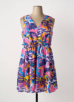 Rochie midi violet C'EST BEAU LA VIE femeie