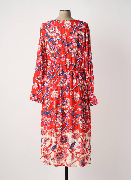 Rochie lungă roșu C'EST BEAU LA VIE femeie