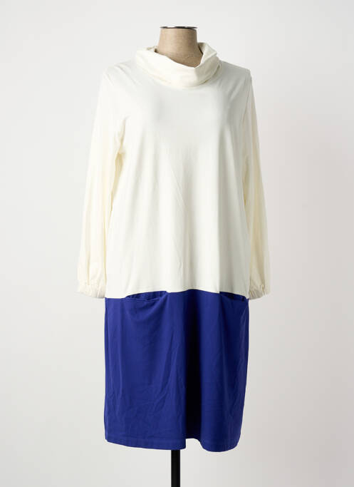 Rochie midi alb POISSONS BLANCS femeie