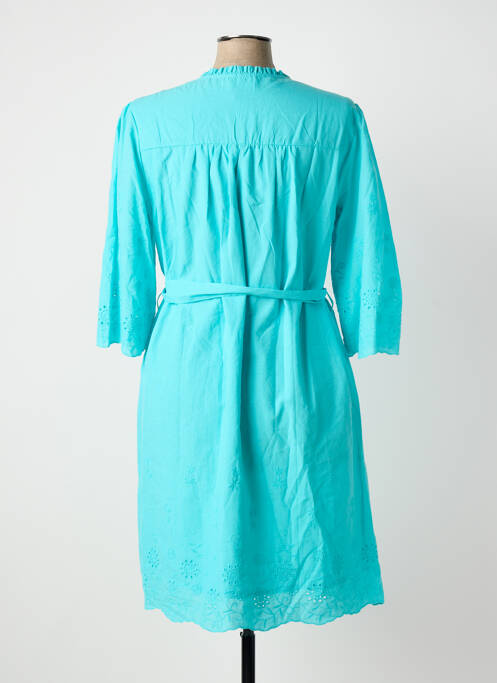 Rochie midi albastru JULIE GUERLANDE femeie