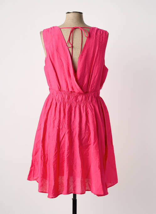 Rochie midi roz C'EST BEAU LA VIE femeie