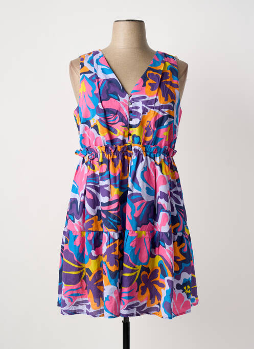 Rochie midi violet C'EST BEAU LA VIE femeie