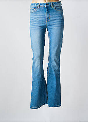 Blugi cu croială evazată albastru KUYICHI femeie