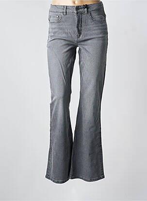 Blugi cu croială evazată gri KUYICHI femeie