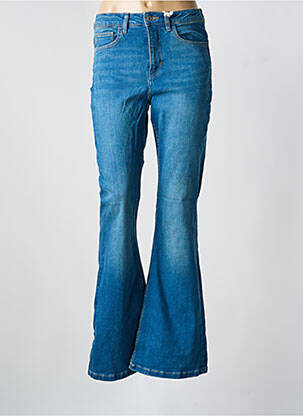 Blugi cu croială evazată albastru KUYICHI femeie