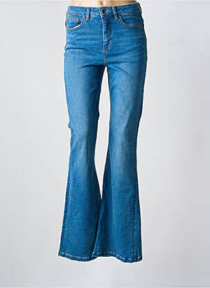 Blugi cu croială evazată albastru KUYICHI femeie