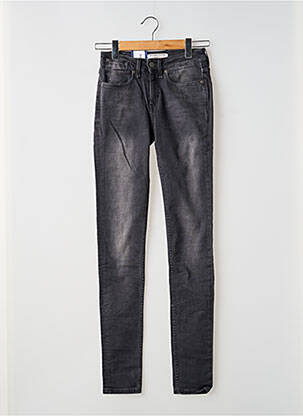 Blugi cu croială slim gri KUYICHI femeie