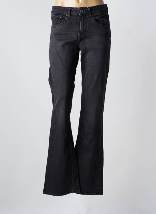 Blugi cu croială evazată negru KUYICHI femeie