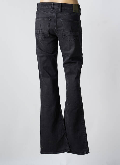 Blugi cu croială evazată negru KUYICHI femeie