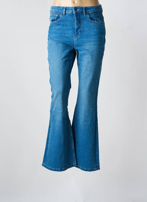 Blugi cu croială evazată albastru KUYICHI femeie