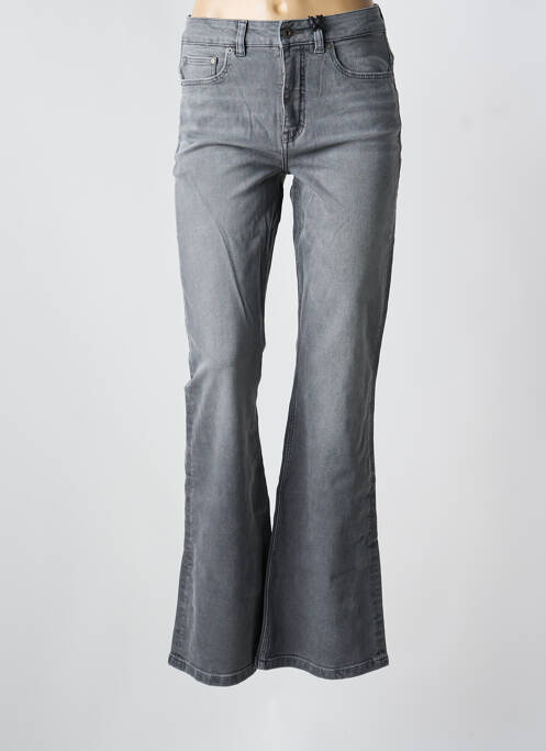 Blugi cu croială evazată gri KUYICHI femeie