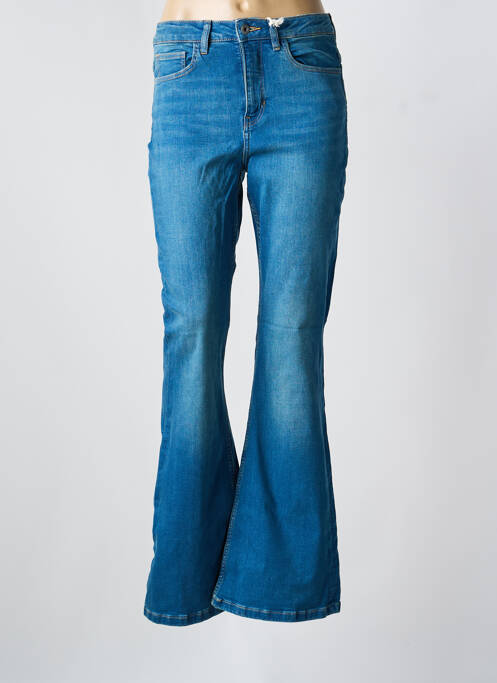 Blugi cu croială evazată albastru KUYICHI femeie